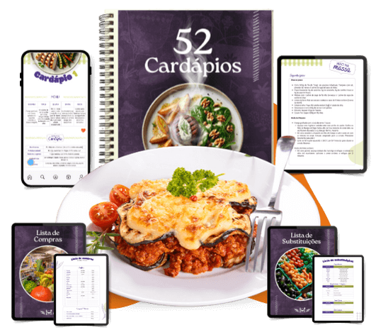 menu sem stress cardápios semanais planejados